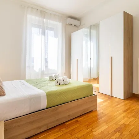 Lägenhet Bright Flat 2bdr Trastevere Area Rom