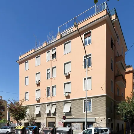 Lägenhet Bright Flat 2bdr Trastevere Area Rom